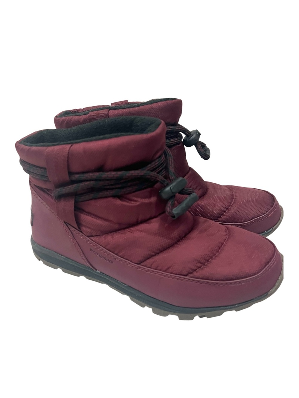Sorel Whitney Short Waterproof Insulated Winter Snow Boot Burgundy Wine